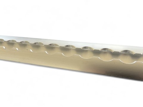 Rail arrimage Aero semi circulaire aluminium anodise 2000m