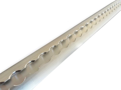 Rail arrimage Aero semi circulaire aluminium anodise 1000mm