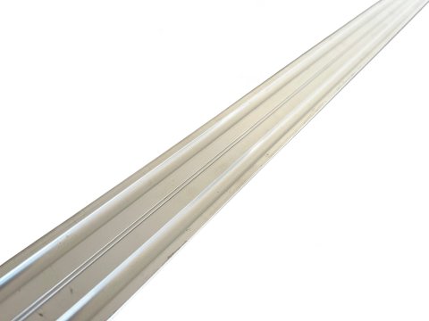 Rail arrimage Aero semi circulaire aluminium anodise 1000mm