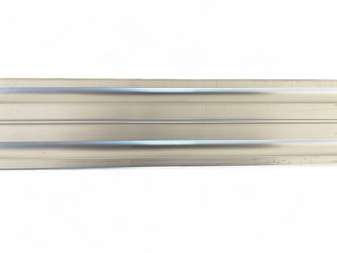 Rail arrimage Aero semi circulaire aluminium anodise 1000mm