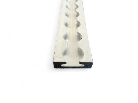 Rail arrimage Aero encastrable aluminium anodise 2000mm