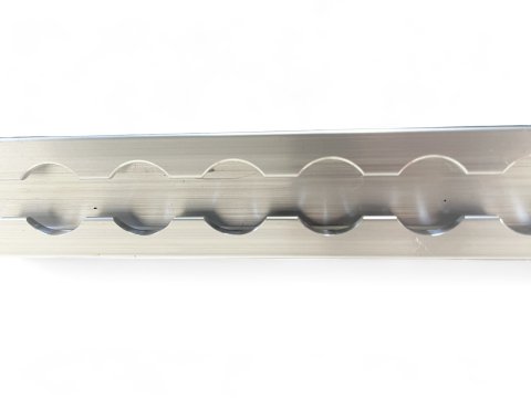 Rail arrimage Aero encastrable aluminium anodise 2000mm