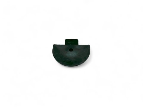 Embout plastique noir pour rail Aero semi circulaire