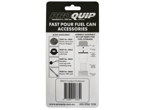 Bouchon a visser jerrycan carburant + bouchon de mise à l'air