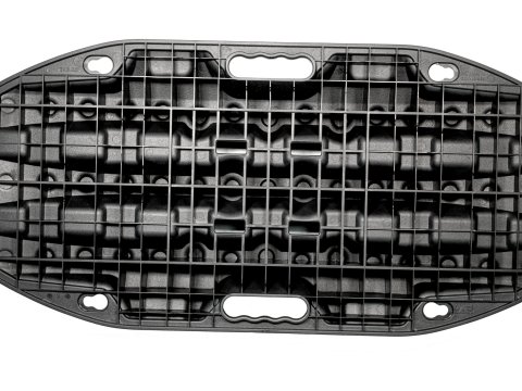 Plaque à sable Maxtrax Jaxbase noire - Maxtrax rigide pour appui de cric