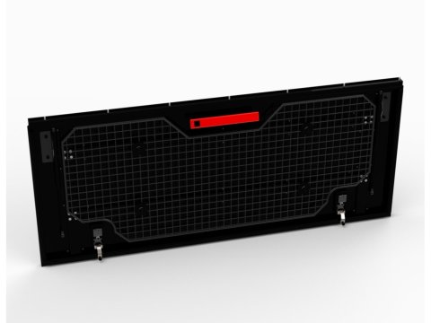 Grille de fixation pour les ouvrants latéraux du hardtop canopy camper Alu-Cab