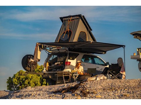 Auvent 2m60 180° côté droit Alu-Cab