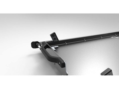 Plateau coulissant basculant pour réfrigérateur 95L Alu-Cab