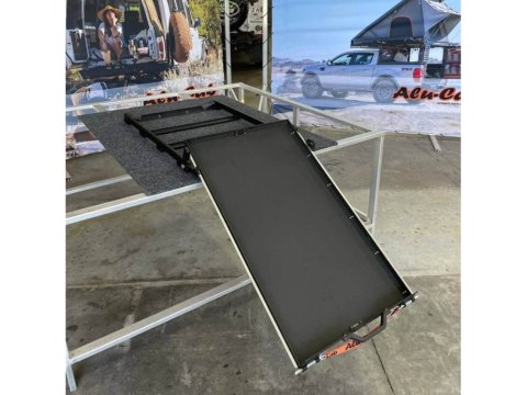 Plateau coulissant basculant pour réfrigérateur 95L Alu-Cab