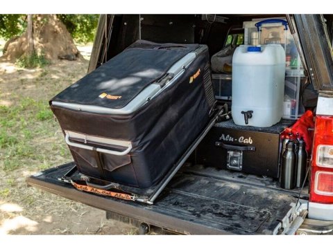 Plateau coulissant basculant pour réfrigérateur 95L Alu-Cab