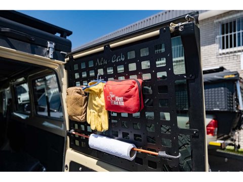 Plaques Molle pour portes arrière Toyota GRJ 78 Alu-Cab