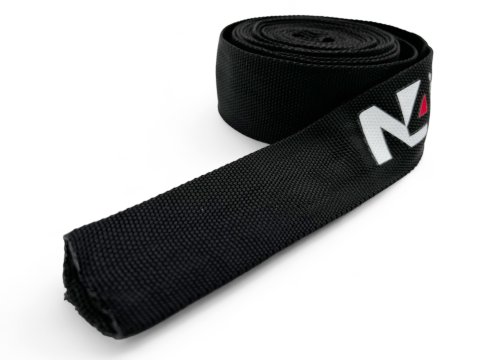 Protection de corde synthétique coté crochet de treuil noire 12mm x 3M N4-Offroad