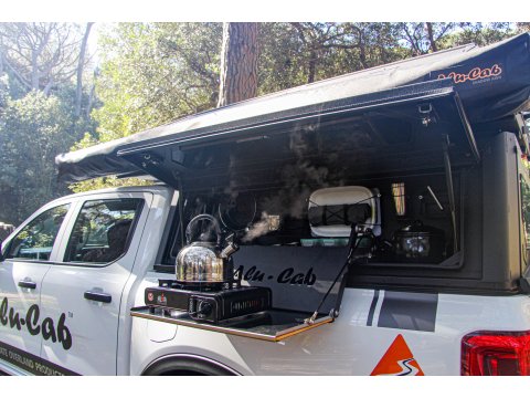 Ensemble de cuisine complet 1250mm avec compartiments latéral pour hardtop Contour Alu-Cab