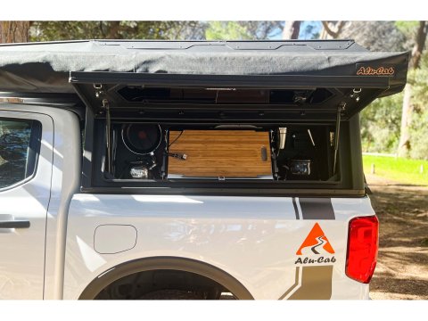 Ensemble de cuisine complet 1250mm avec compartiments latéral pour hardtop Contour Alu-Cab