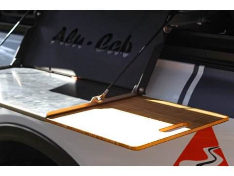 Ensemble de cuisine complet 1250mm avec compartiments latéral pour hardtop Contour Alu-Cab