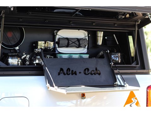 Ensemble de cuisine complet 1250mm avec compartiments latéral pour hardtop Contour Alu-Cab