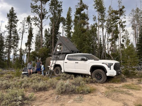 Hardtop Contour Full-size avec fenêtre Toyota Tundra benne 5.5