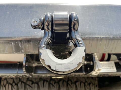 Barre attelage remorquage 50mm acier avec manille de traction 4.7T - N4-Offroad