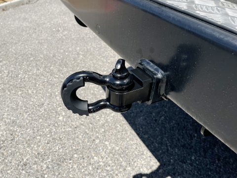 Barre attelage remorquage 50mm acier avec manille de traction 4.7T - N4-Offroad