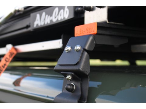 Supports de gouttière pour barres de toit transversales Alu-Cab
