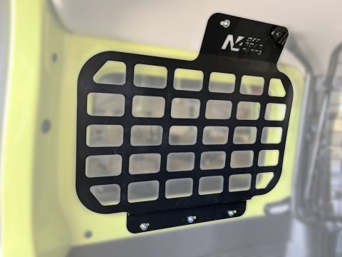 Kit supports accessoires MOLLE intérieur vitres arrière Suzuki Jimny 2018+ N4-Offroad