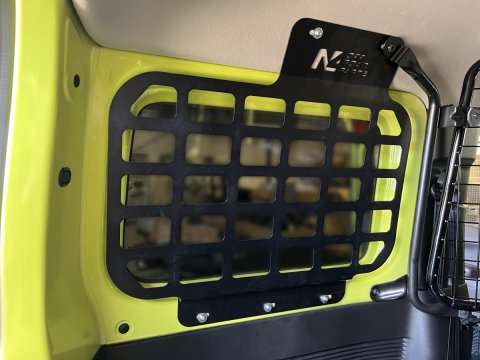 Kit supports accessoires MOLLE intérieur vitres arrière Suzuki Jimny 2018+ N4-Offroad