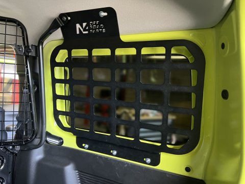 Kit supports accessoires MOLLE intérieur vitres arrière Suzuki Jimny 2018+ N4-Offroad
