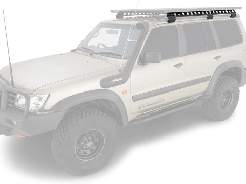 Rhino-Rack Backbone Mounting System - Long Guttermount Backbone (Curved Gutters) Rhino Rack