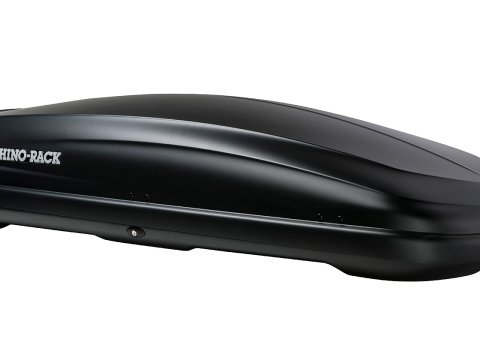 MasterFit Roof Box 410L (Black) Rhino Rack