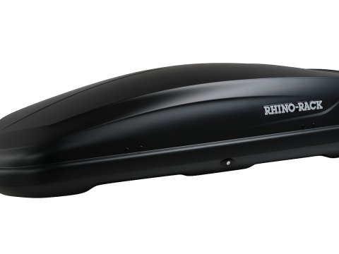MasterFit Roof Box 410L (Black) Rhino Rack