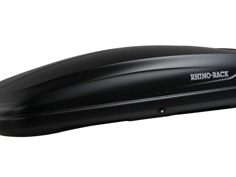 MasterFit Roof Box 530L (Black) Rhino Rack