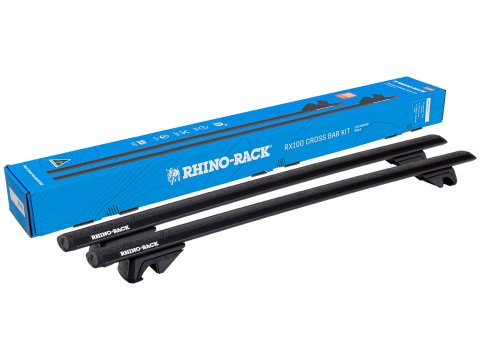 Kit 2 barres de toit transversales Vortex 1180mm pieds RX100 Rhino Rack
