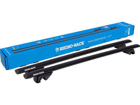 Kit 2 barres de toit transversales Vortex 1260mm pieds RX100 Rhino Rack