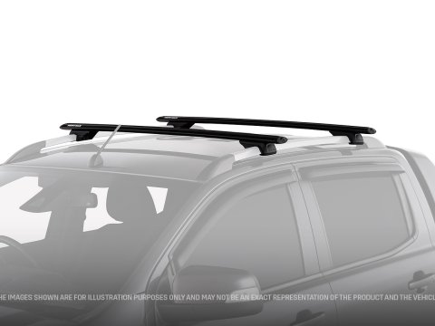 Kit 2 barres de toit transversales Vortex 1370mm pieds RX100 Rhino Rack