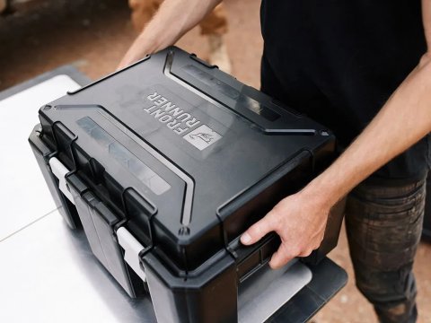Caisse de rangement plastique Front Runner Wolf Pack Pro avec Hi-Lid