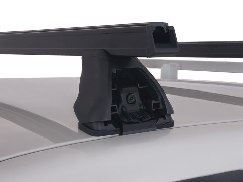 Kit 2 barres de toit Heavy Duty noire 1250mm série 2500