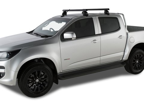 Kit 2 barres de toit Heavy Duty noire 1375mm série 2500 Isuzu D-Max Gen II TF (SX) 2016-2020