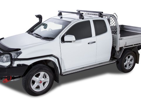 Kit 2 barres de toit Heavy Duty noire 1375mm série 2500 Isuzu D-Max Gen II TF (SX) 2016-2020