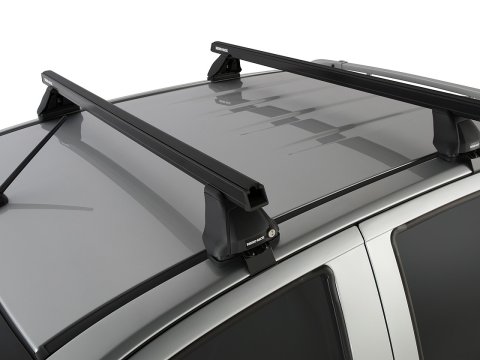 Kit 2 barres de toit Heavy Duty noire 1375mm série 2500 Isuzu D-Max Gen II TF (SX) 2016-2020