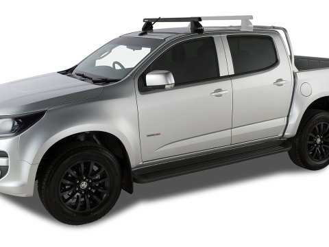 Kit 1 barre de toit avant Heavy Duty noire 1375mm série 2500 Isuzu D-Max Gen II TF 2012-2020