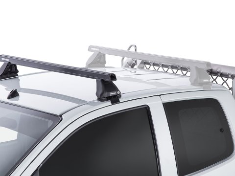 Kit 1 barre de toit avant Heavy Duty noire 1375mm série 2500 Isuzu D-Max Gen II TF 2012-2020