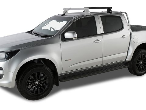 Kit 1 barre de toit arrière Heavy Duty noire 1375mm série 2500 Isuzu D-Max Gen II TF 2012-2020