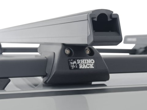Kit 2 barres de toit noire HD 1250mm pieds CXB Heavy Duty
