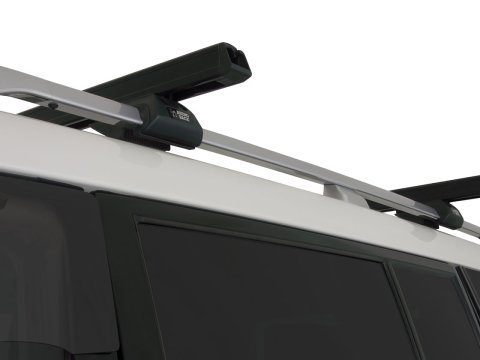 Kit 2 barres de toit 1375mm noire CXB Heavy Duty pour montage avec barres de toit d'origine