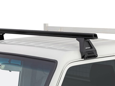 Kit 1 barre de toit noire Heavy Duty 1500mm avec pied RCL150