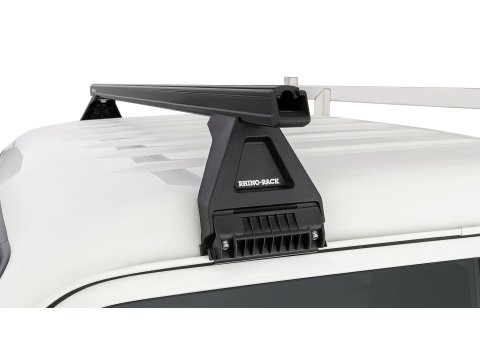 Kit 1 barre de toit noire Heavy Duty 1500mm avec pied RCL150