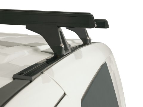 Kit 2 barres de toit noire Heavy Duty 1500mm avec pieds RLTF Hyundai iLoad/iMax 2008-2021