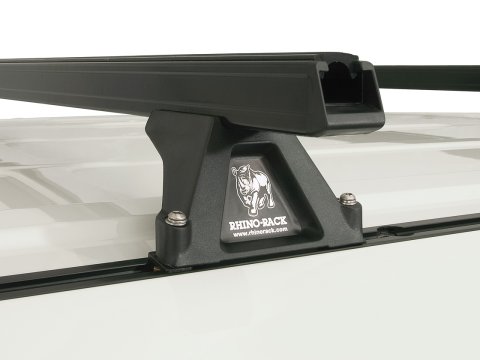 Kit 3 barres de toit noire Heavy Duty 1500mm avec pieds RLTF Hyundai iLoad/iMax 2008-2021