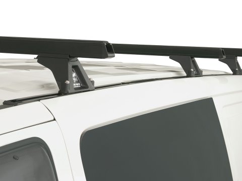 Kit 3 barres de toit noire Heavy Duty 1500mm avec pieds RLTF Hyundai iLoad/iMax 2008-2021