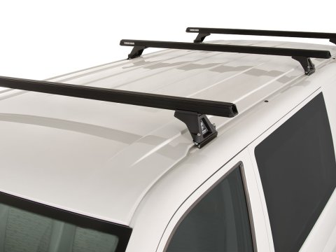 Kit 3 barres de toit noire Heavy Duty 1500mm avec pieds RLTF Volkswagen Caravelle/Multivan/Transporter T5/T6